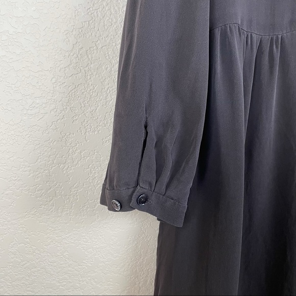 Eileen Fisher 100% Silk Brown Tunic Size XS - Picture 4 of 9